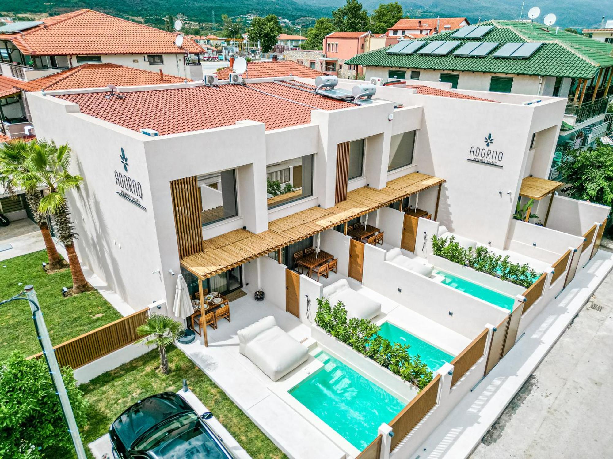 Adorno Private Suites Only Adults & Kids 12 Plus Vrasná Extérieur photo