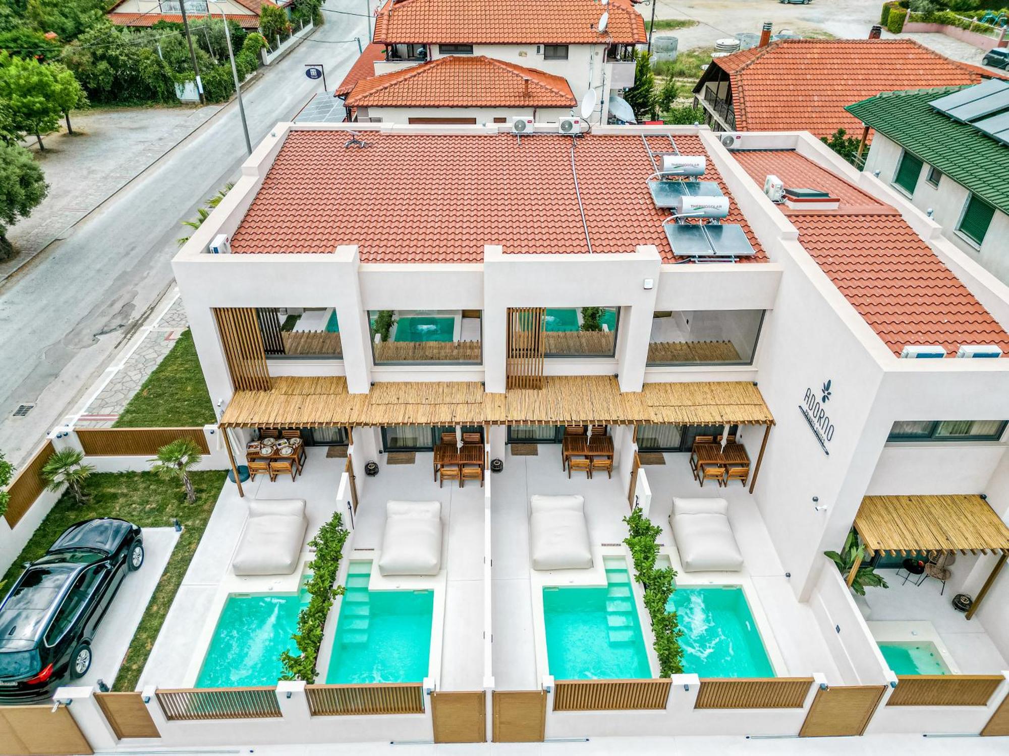 Adorno Private Suites Only Adults & Kids 12 Plus Vrasná Extérieur photo